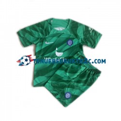 Uitshirt Atlético Madrid Keeper Voetbalteneu Kinderen 2023-24 S-S