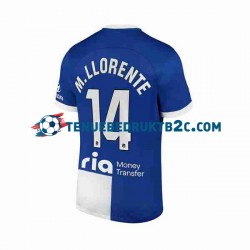 Uitshirt Atlético Madrid Marcos Llorente 14 Mannen 2023-24 S-S