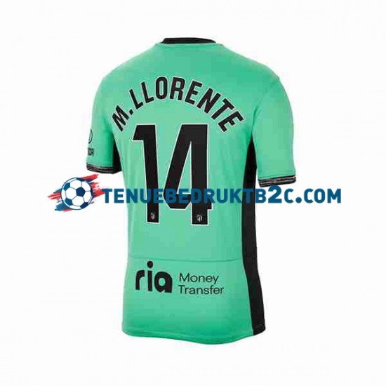 3de shirt Atlético Madrid Marcos Llorente 14 Mannen 2023-24 S-S