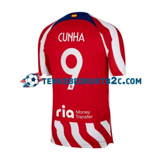 Thuisshirt Atlético Madrid Matheus Cunha 9 Mannen 2022-23 S-S