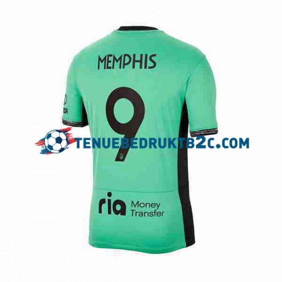 3de shirt Atlético Madrid Memphis Depay 9 Mannen 2023-24 S-S