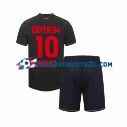 Thuisshirt Bayer 04 Leverkusen Florian Wirtz 10 Voetbalteneu Kinderen 2023-24 S-S