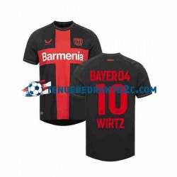 Thuisshirt Bayer 04 Leverkusen Florian Wirtz 10 Mannen 2023-24 S-S