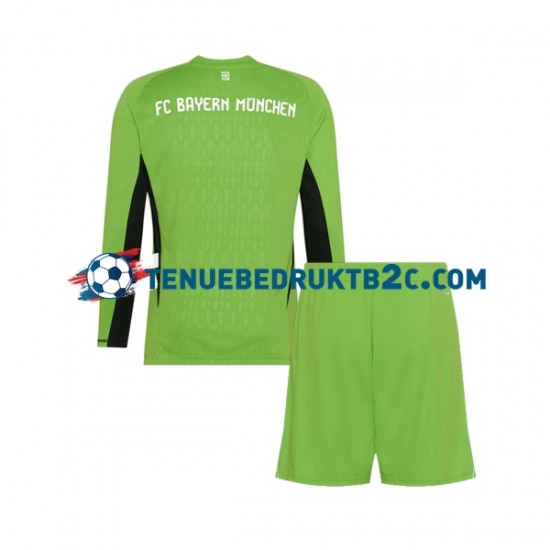 Uitshirt FC Bayern München Keeper Voetbalteneu Kinderen 2023-24 L-S