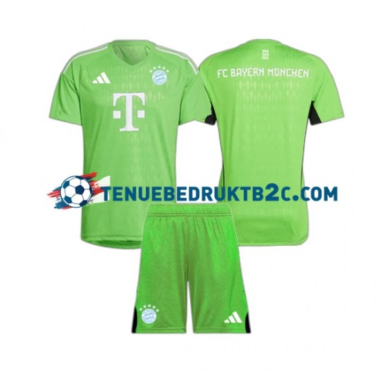 Uitshirt FC Bayern München Keeper Voetbalteneu Kinderen 2023-24 S-S