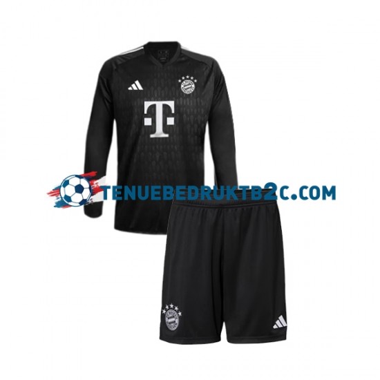 Thuisshirt FC Bayern München Keeper Voetbalteneu Kinderen 2023-24 L-S