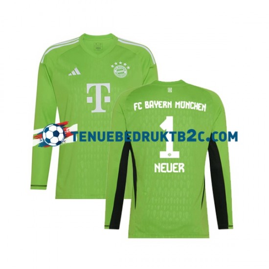 Uitshirt FC Bayern München Keeper Manuel Neuer 1 Mannen 2023-24 L-S