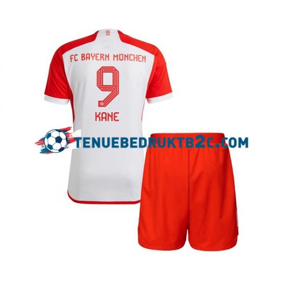 Thuisshirt FC Bayern München Harry Kane 9 Voetbalteneu Kinderen 2023-24 S-S