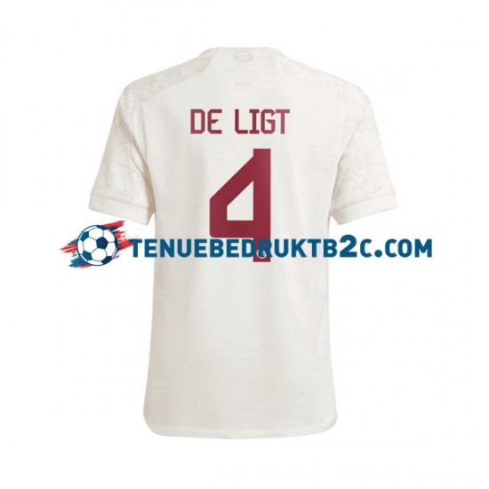 3de shirt FC Bayern München Matthijs de Ligt 4 Mannen 2023-24 S-S