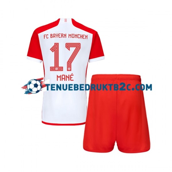 Thuisshirt FC Bayern München Sadio Mane 17 Voetbalteneu Kinderen 2023-24 S-S