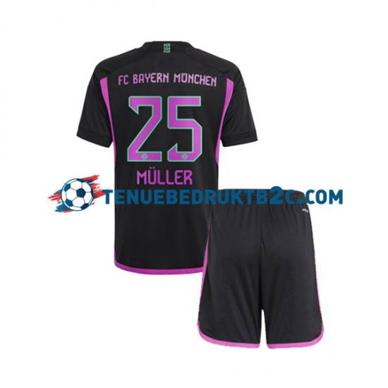 Uitshirt FC Bayern München Thomas Muller 25 Voetbalteneu Kinderen 2023-24 S-S