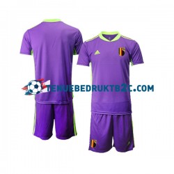 Uitshirt België Keeper Courtois 1 Voetbalteneu Kinderen 2021-22 S-S