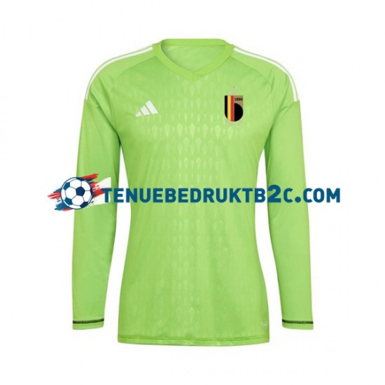 Thuisshirt België Keeper Mannen 2022 L-S