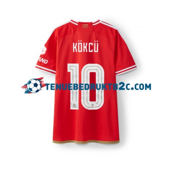 Thuisshirt Benfica Orkun Kokcu 10 Mannen 2023-24 S-S