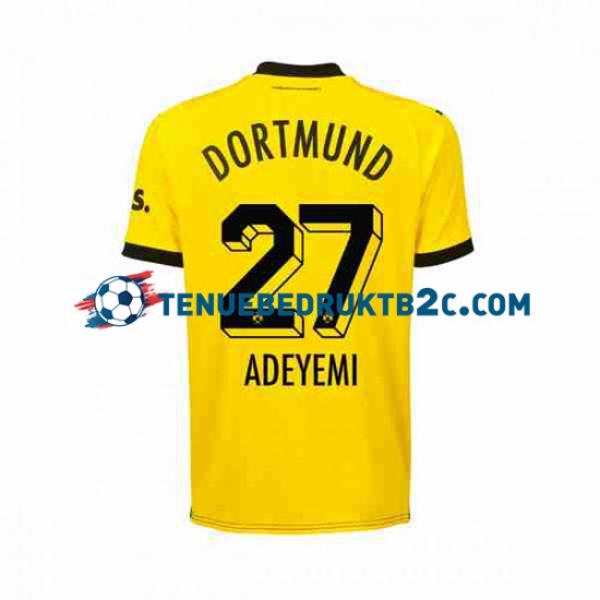 Thuisshirt Borussia Dortmund Karim Adeyemi 27 Mannen 2023-24 S-S