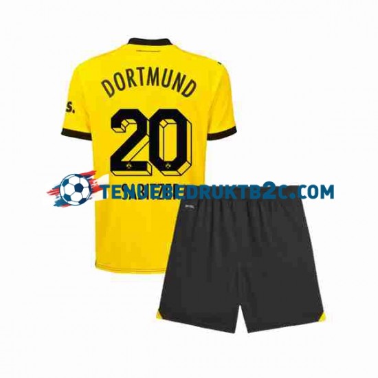 Thuisshirt Borussia Dortmund Marcel Sabitzer 20 Voetbalteneu Kinderen 2023-24 S-S