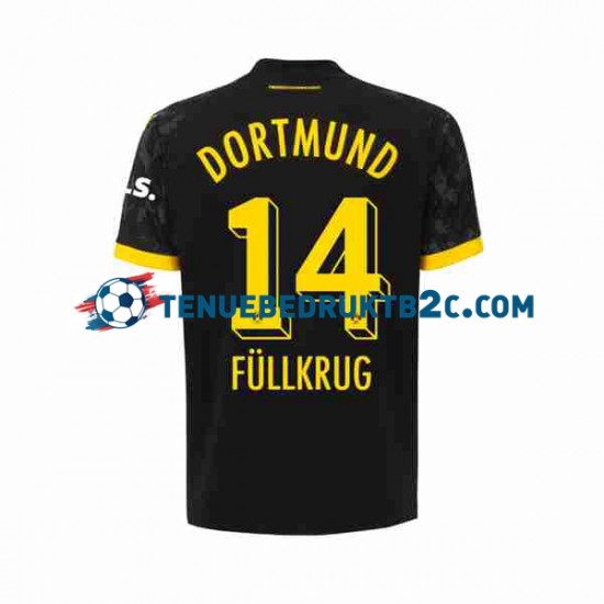 Uitshirt Borussia Dortmund Niclas Fullkrug 14 Mannen 2023-24 S-S