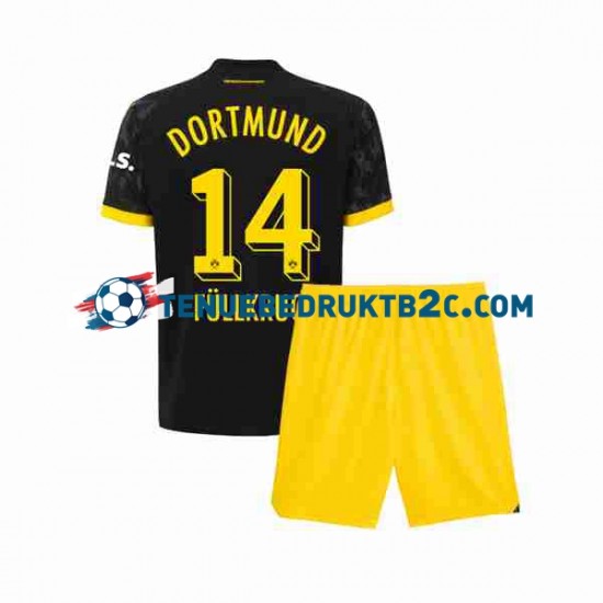 Uitshirt Borussia Dortmund Niclas Fullkrug 14 Voetbalteneu Kinderen 2023-24 S-S