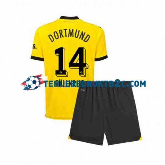 Thuisshirt Borussia Dortmund Niclas Fullkrug 14 Voetbalteneu Kinderen 2023-24 S-S