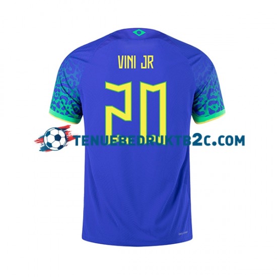 Uitshirt Brazilië Vinicius Junior 20 Mannen WK 2022 S-S