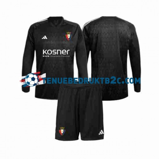 Uitshirt CA Osasuna Keeper Voetbalteneu Kinderen 2023-24 L-S