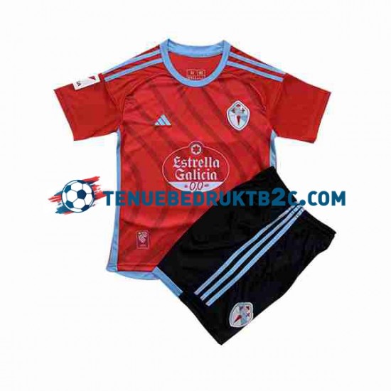 Uitshirt Celta de Vigo Voetbalteneu Kinderen 2023-24 S-S