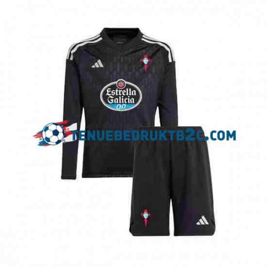 Uitshirt Celta de Vigo Keeper Voetbalteneu Kinderen 2023-24 L-S