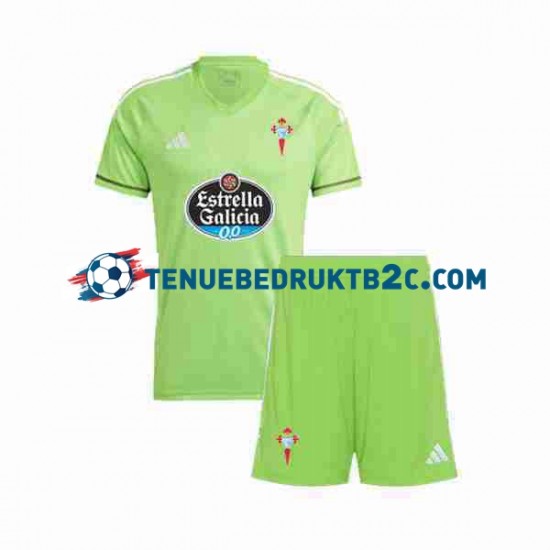 Thuisshirt Celta de Vigo Keeper Voetbalteneu Kinderen 2023-24 S-S