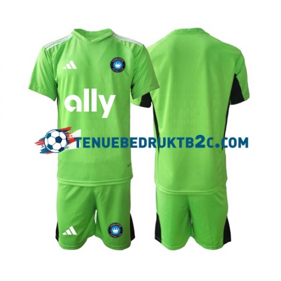 Thuisshirt Charlotte FC Keeper Voetbalteneu Kinderen 2023-24 S-S