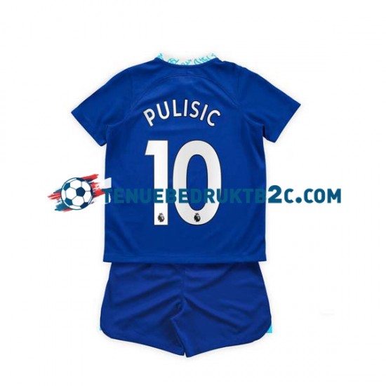 Thuisshirt Chelsea Christian Pulisic 10 Voetbalteneu Kinderen 2022-23 S-S