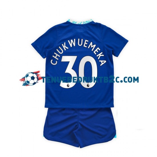 Thuisshirt Chelsea Chukwuemeka 30 Voetbalteneu Kinderen 2022-23 S-S