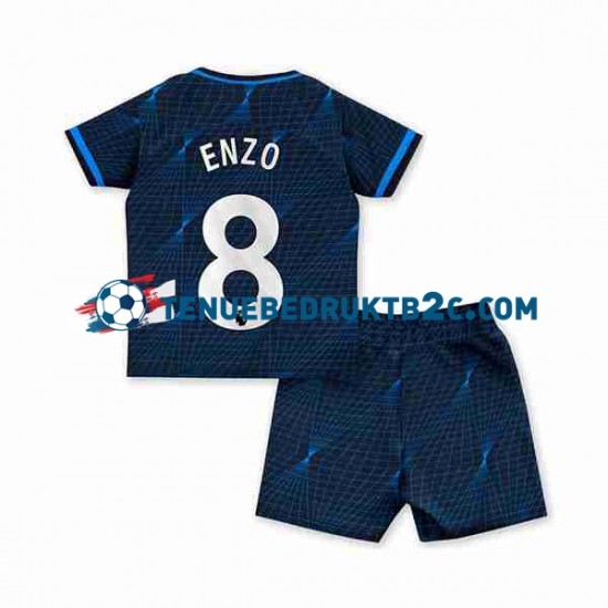 Uitshirt Chelsea Enzo Fernandez 8 Voetbalteneu Kinderen 2023-24 S-S