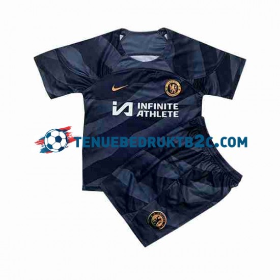 Thuisshirt Chelsea Keeper Voetbalteneu Kinderen 2023-24 S-S