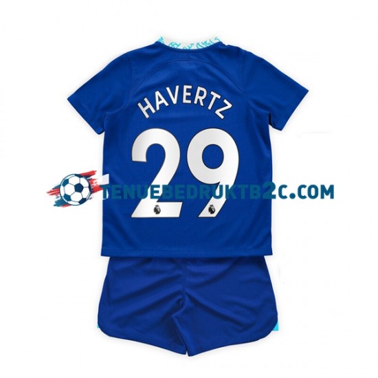 Thuisshirt Chelsea Kai Havertz 29 Voetbalteneu Kinderen 2022-23 S-S