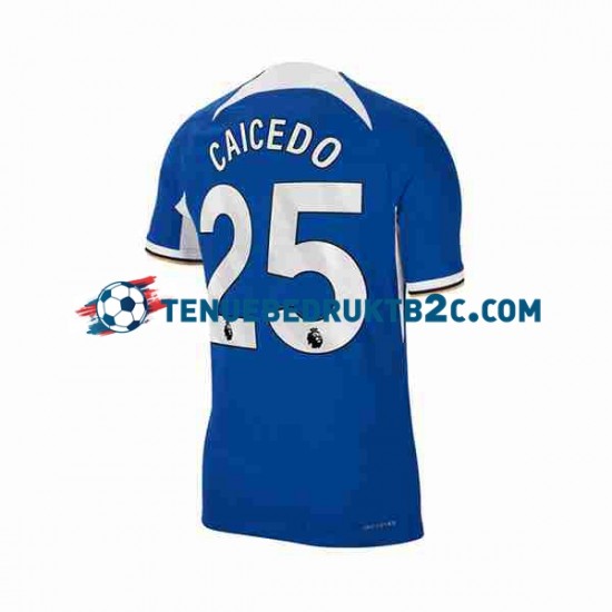 Thuisshirt Chelsea Moises Caicedo 25 Mannen 2023-24 S-S