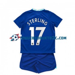 Thuisshirt Chelsea Raheem Sterling 17 Voetbalteneu Kinderen 2022-23 S-S