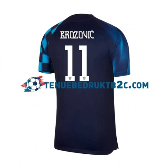 Uitshirt Kroatië Brozovic 11 Mannen WK 2022 S-S