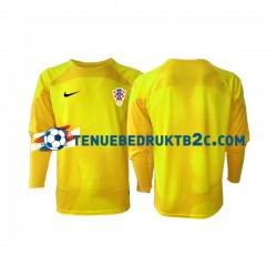 Thuisshirt Kroatië Keeper Mannen WK 2022 L-S
