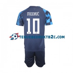 Uitshirt Kroatië Modric 10 Voetbalteneu Kinderen WK 2022 S-S