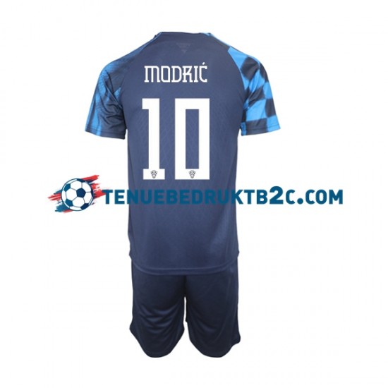 Uitshirt Kroatië Modric 10 Voetbalteneu Kinderen WK 2022 S-S