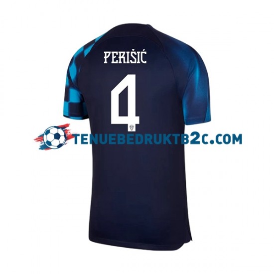 Uitshirt Kroatië Perisic 4 Mannen WK 2022 S-S