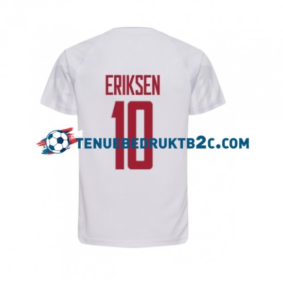 Uitshirt Denemarken Christian Eriksen 10 Mannen WK 2022 S-S