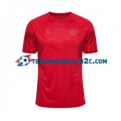 Thuisshirt Denemarken Mannen WK 2022 S-S