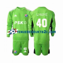 Thuisshirt Dinamo Zagreb Keeper Livakovic 40 Voetbalteneu Kinderen 2023-24 L-S