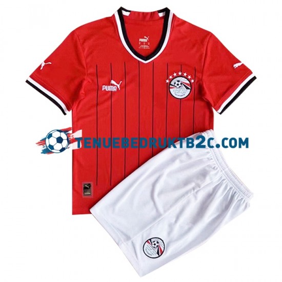 Thuisshirt Egypte Voetbalteneu Kinderen 2022 S-S