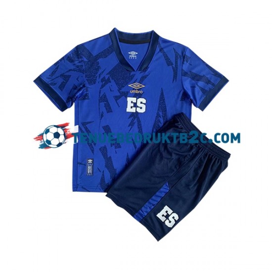 Thuisshirt EL Salvador Voetbalteneu Kinderen 2023 S-S
