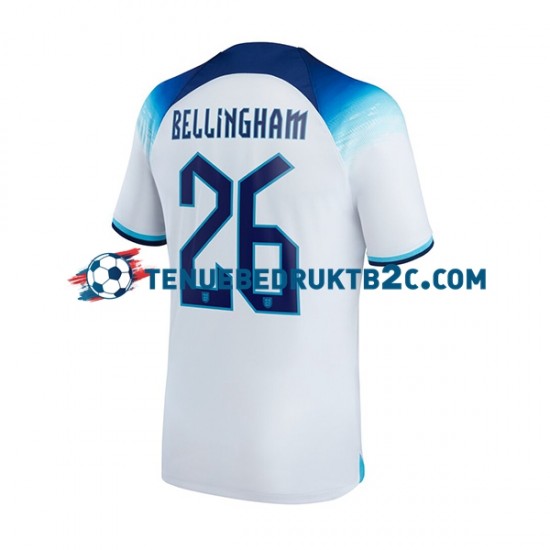 Thuisshirt Engeland Bellingham 26 Mannen WK 2022 S-S