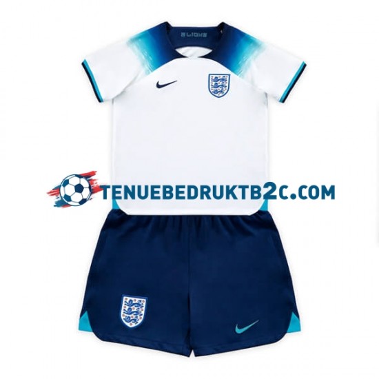 Thuisshirt Engeland Voetbalteneu Kinderen WK 2022 S-S