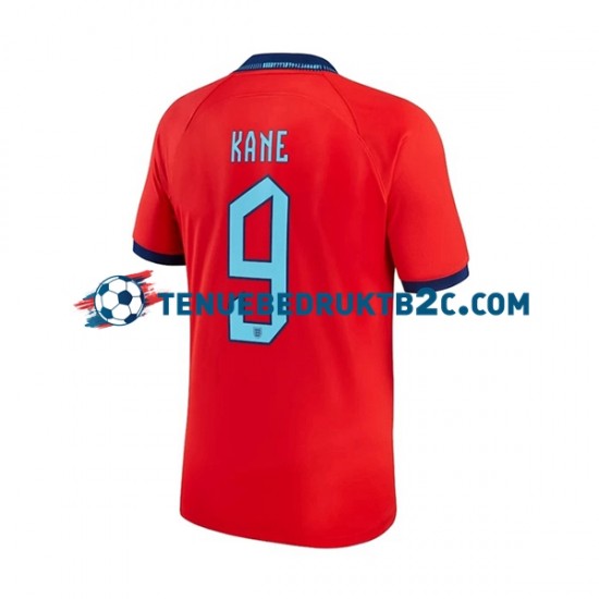 Uitshirt Engeland Kane 9 Mannen WK 2022 S-S