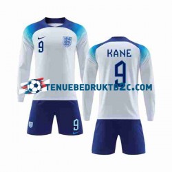 Thuisshirt Engeland Kane 9 Voetbalteneu Kinderen WK 2022 L-S